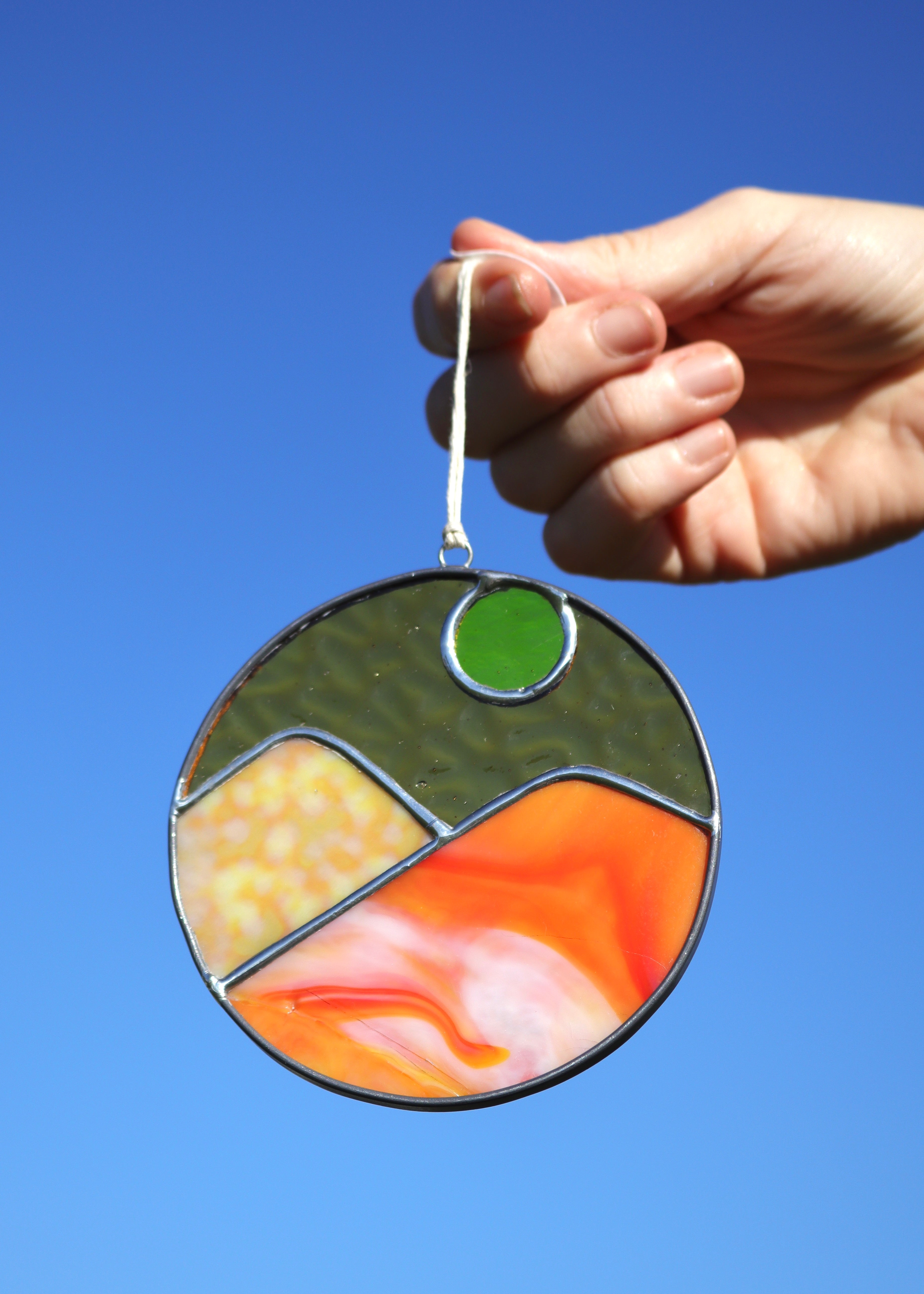 Mountain Stained Glass