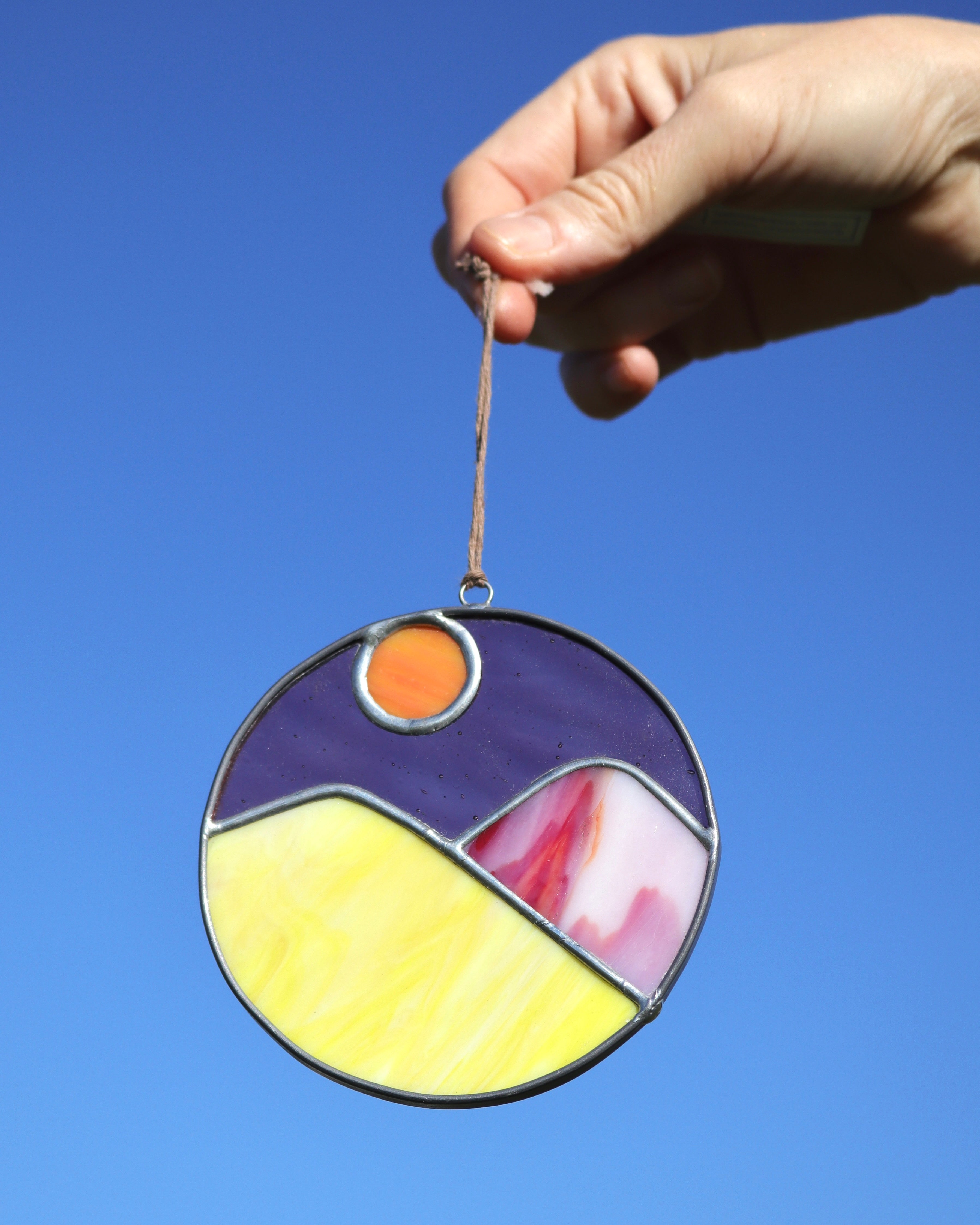 Mountain Stained Glass