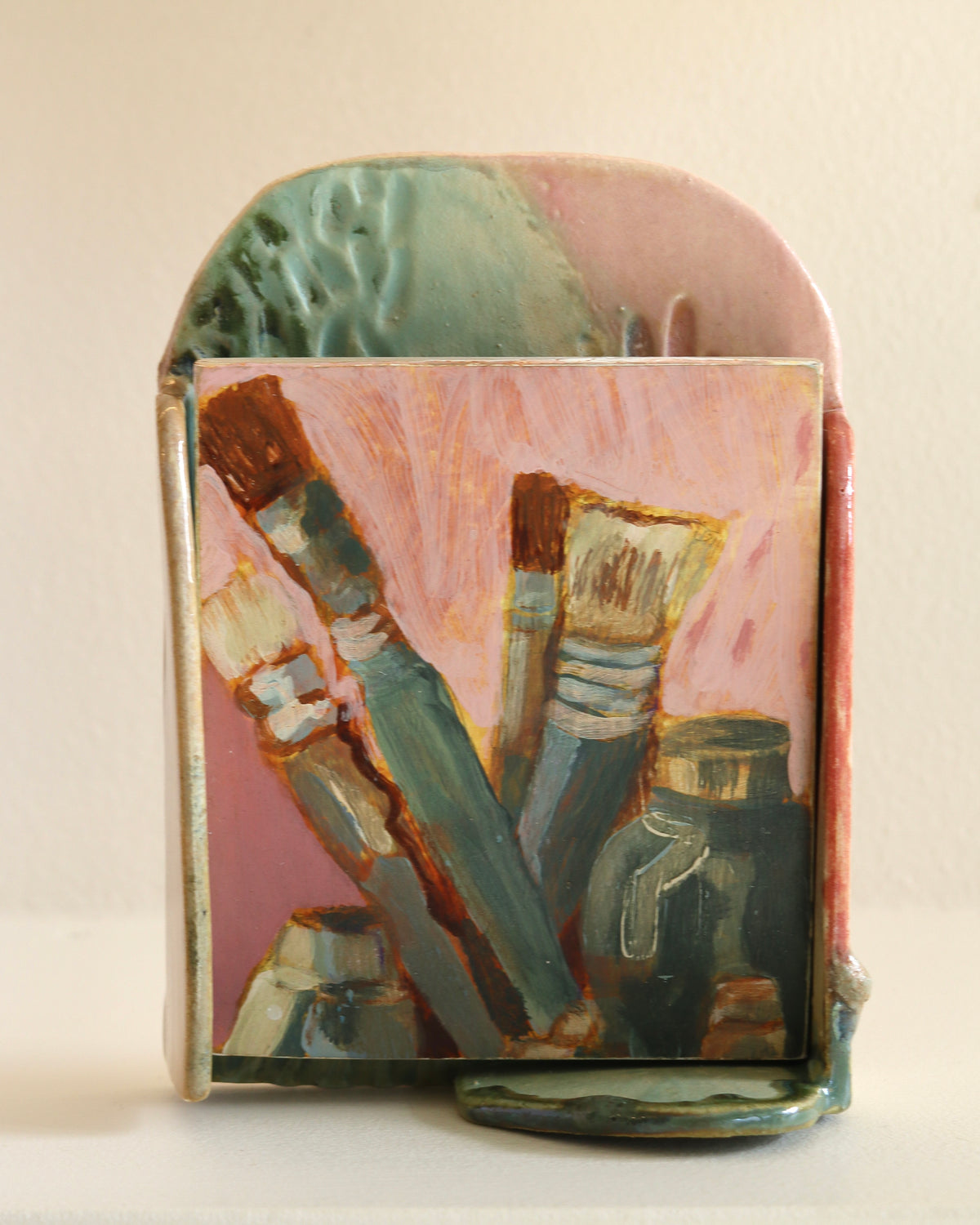 Paint Brushes Artwork - Smoky Tea Smoky