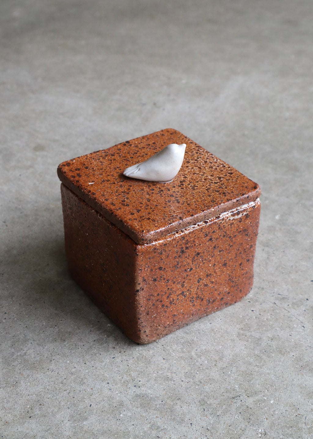 Pottery Trinket Box