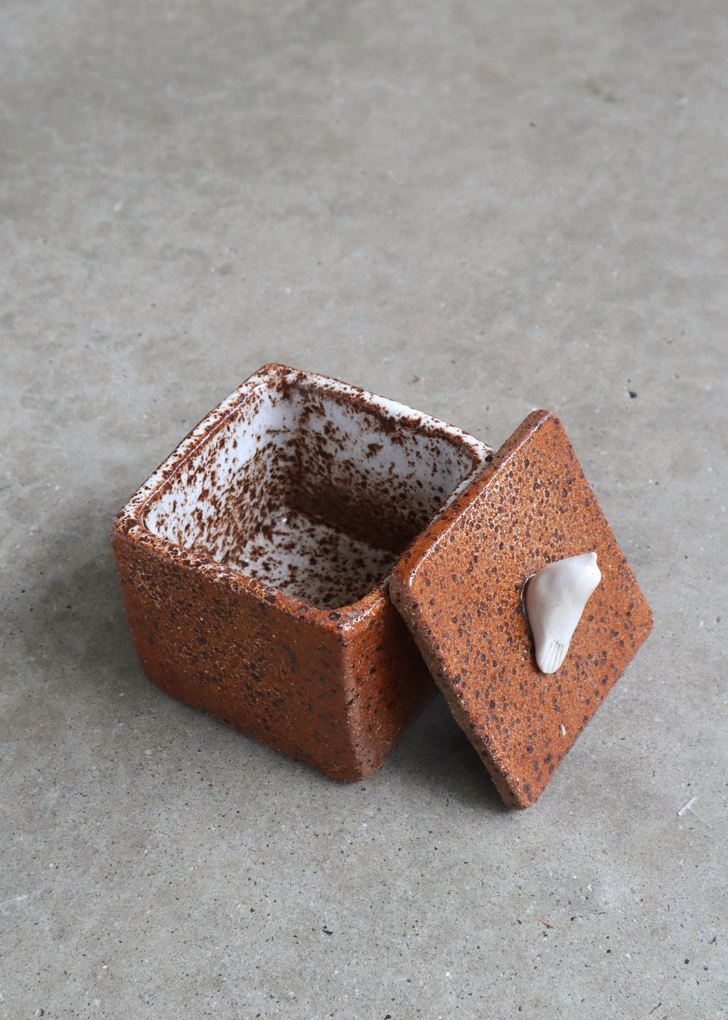 Pottery Trinket Box
