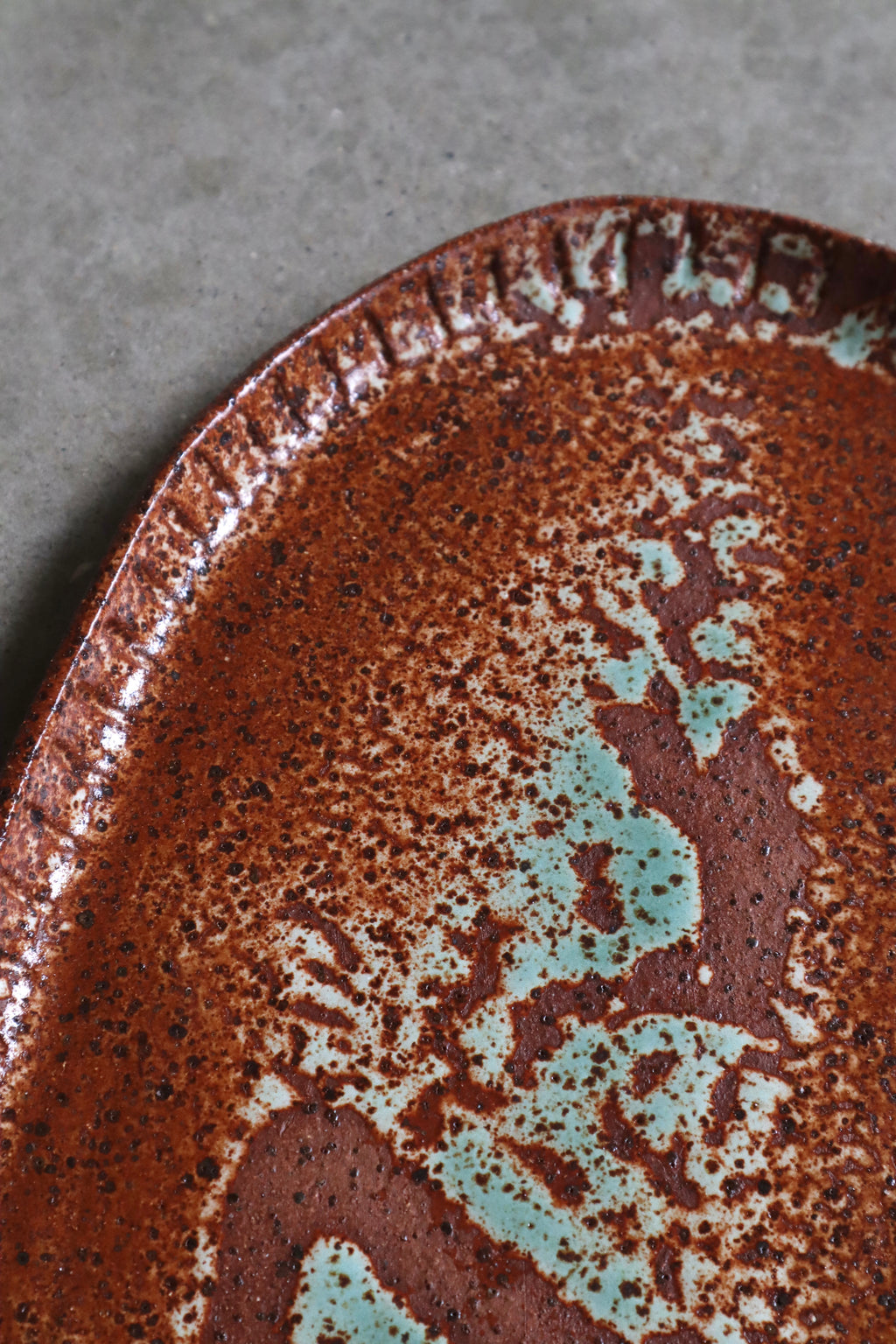 Oval Stoneware Platter