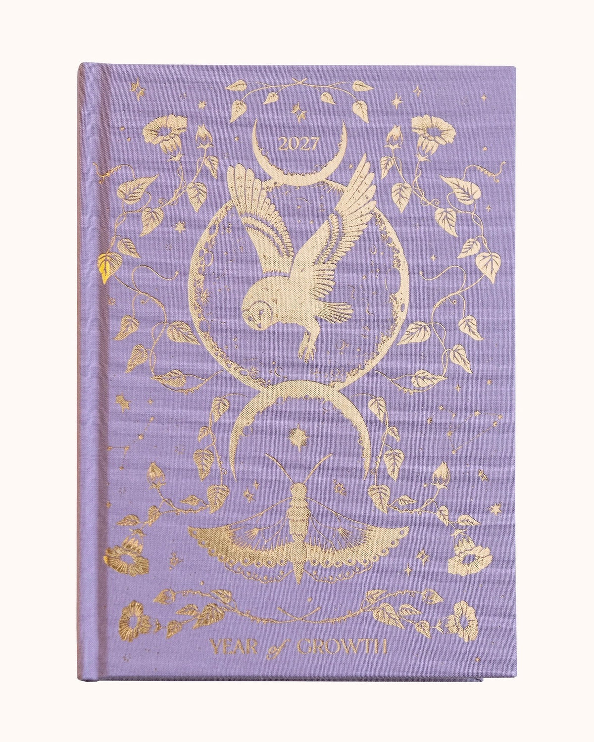 Year Of Growth - Lavender - 2027 Diary Dreamy Moons