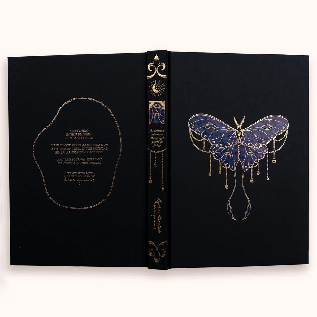 Lunar Moth Journal - Dreamy Moons