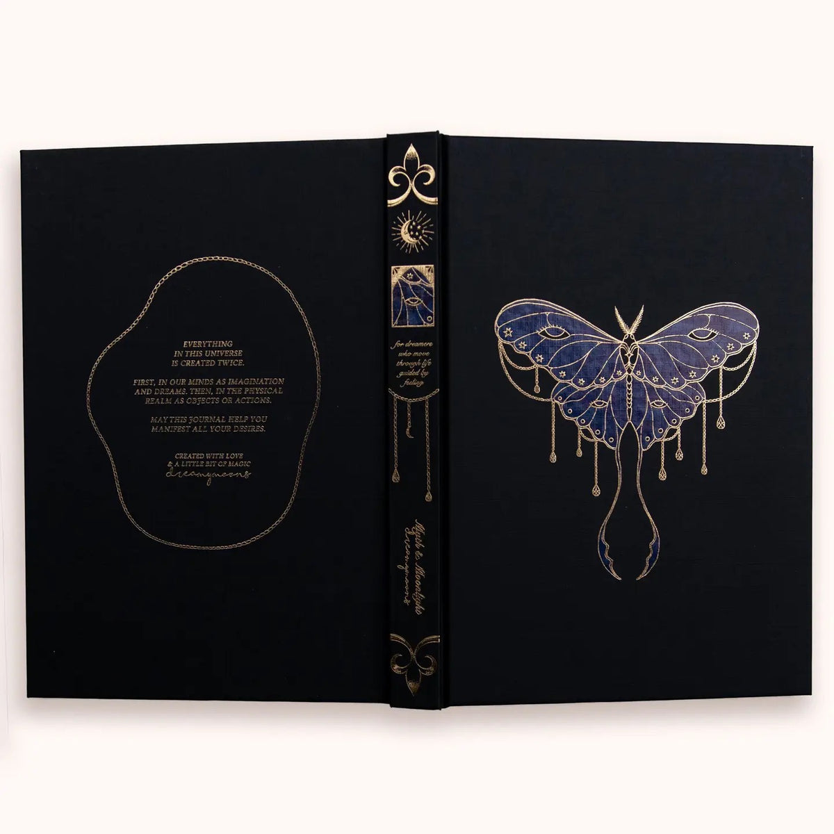 Lunar Moth Journal - Dreamy Moons