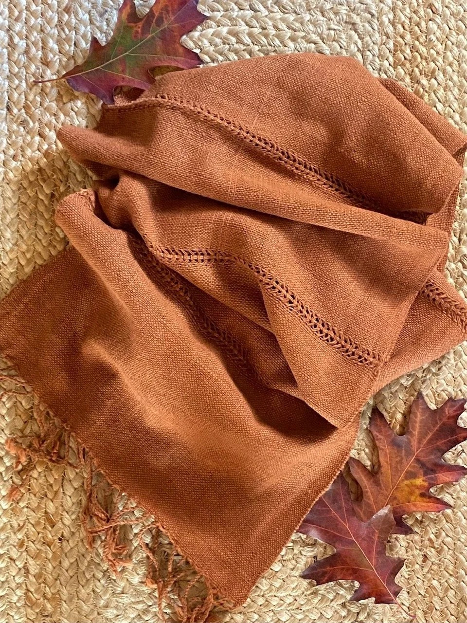 Cotton Scarf Cinnamon