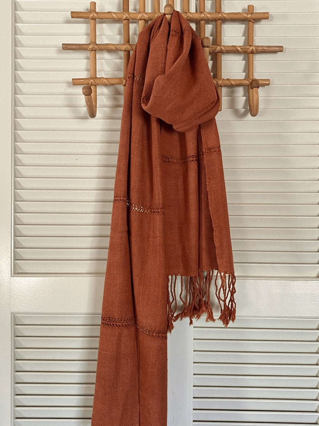 Cotton Scarf Cinnamon