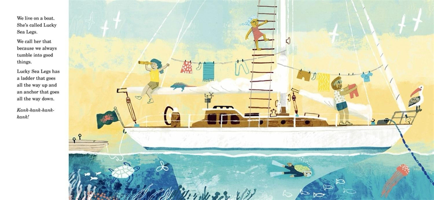 We Live On A Boat - Book By Dave Petzold
