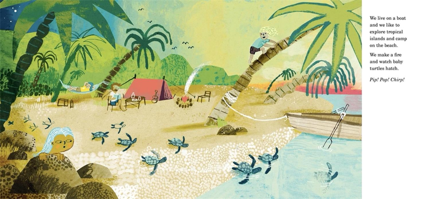 We Live On A Boat - Book By Dave Petzold
