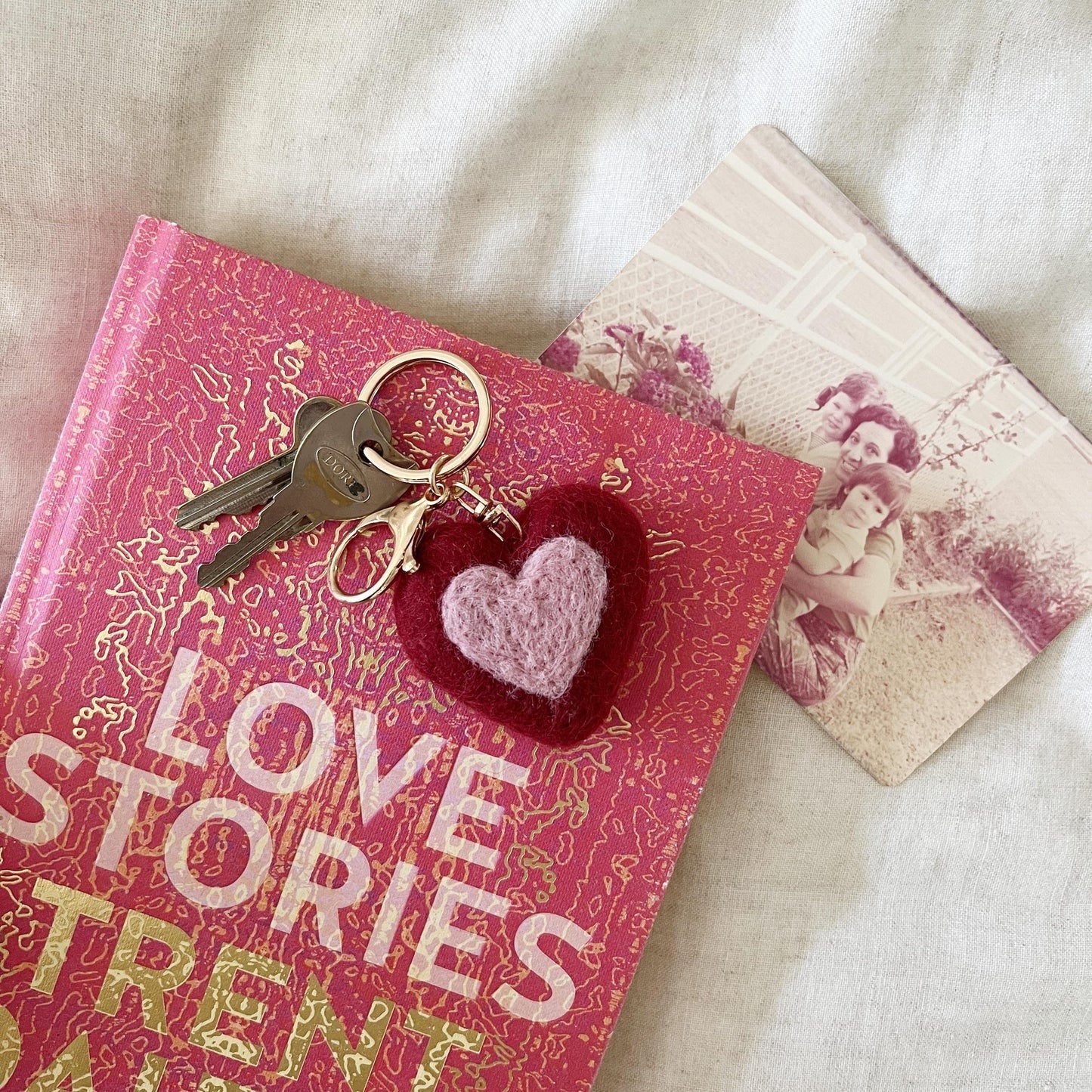 Heart Felt Keychain