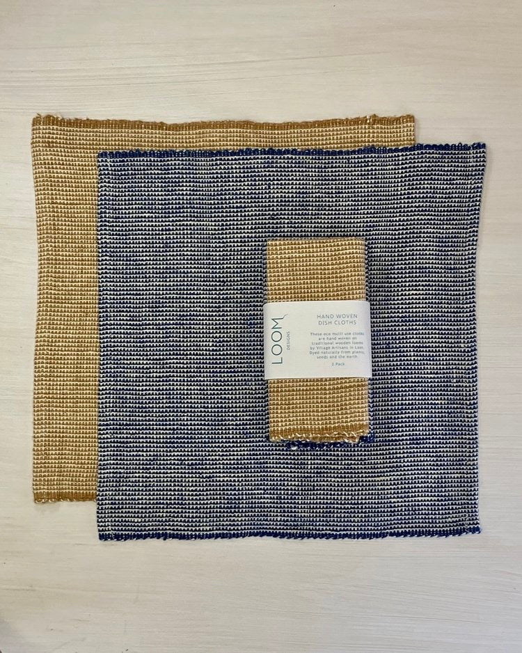 Woven Dish Cloth Twin Pack