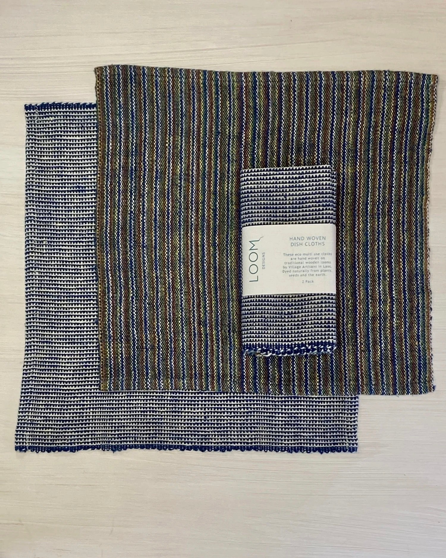 Woven Dish Cloth Twin Pack