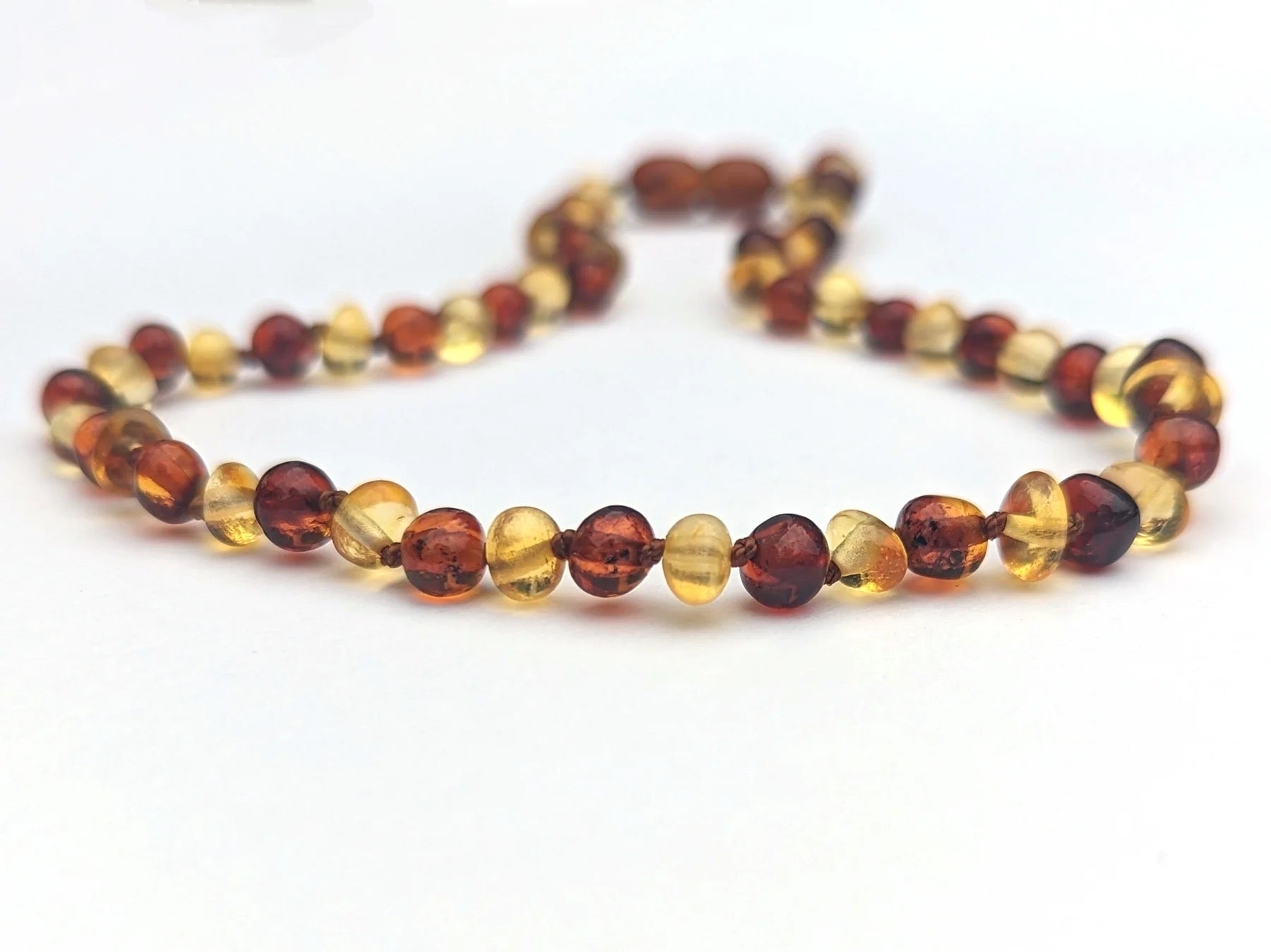 Mile Stones Amber Necklace Babies and Toddler