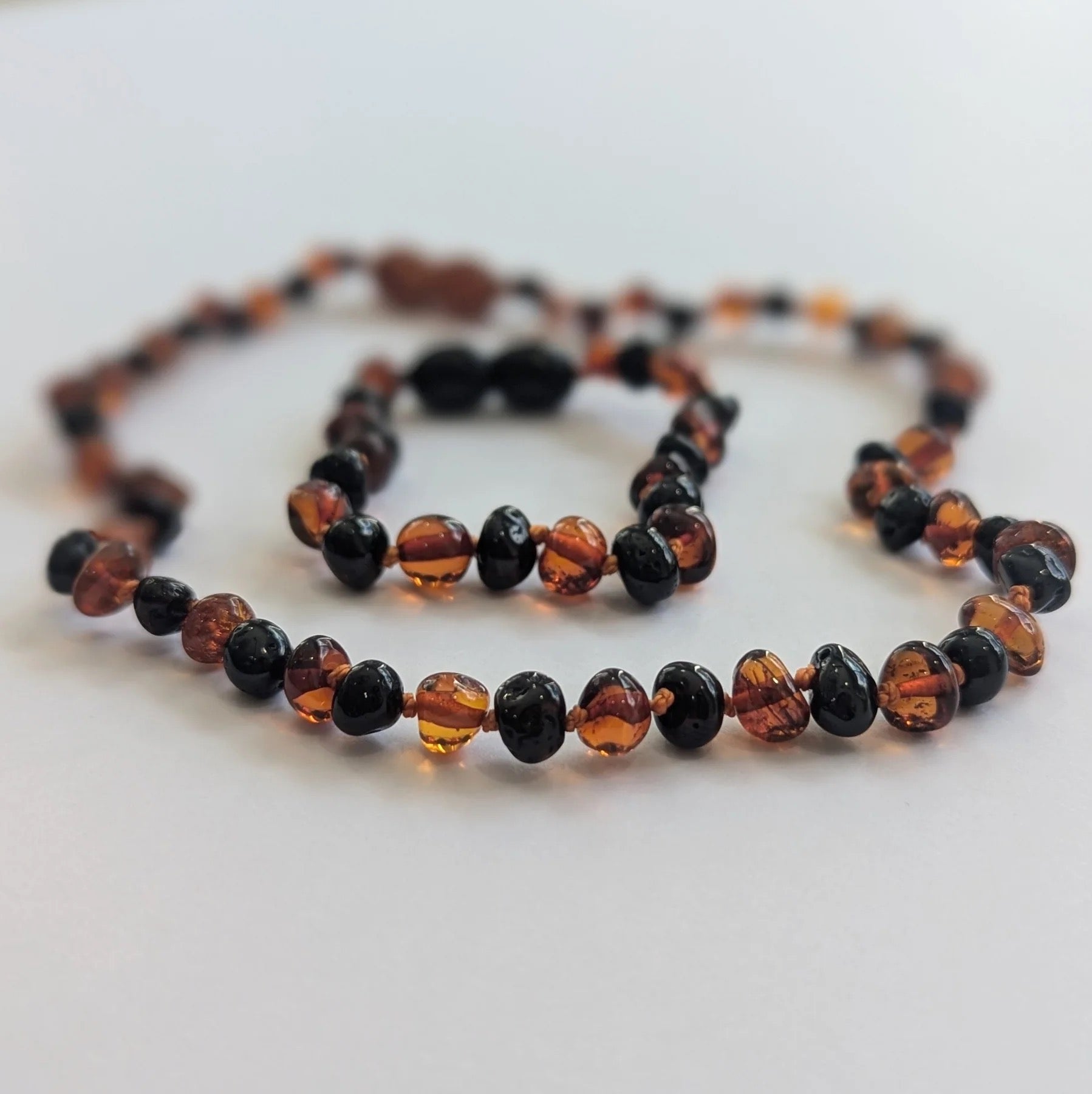 Mile Stones Amber Necklace Babies and Toddler