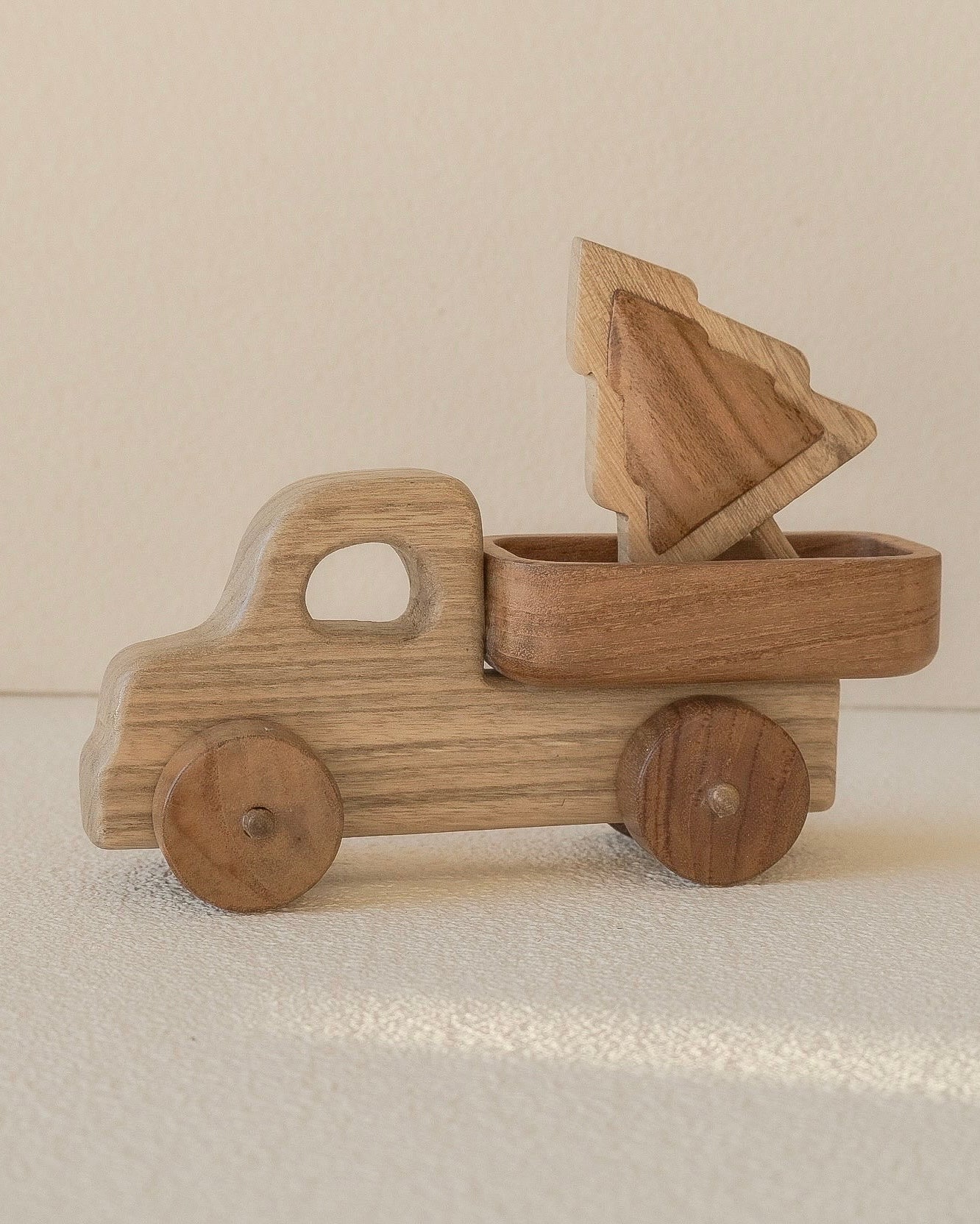 Christmas Truck Wooden Toy