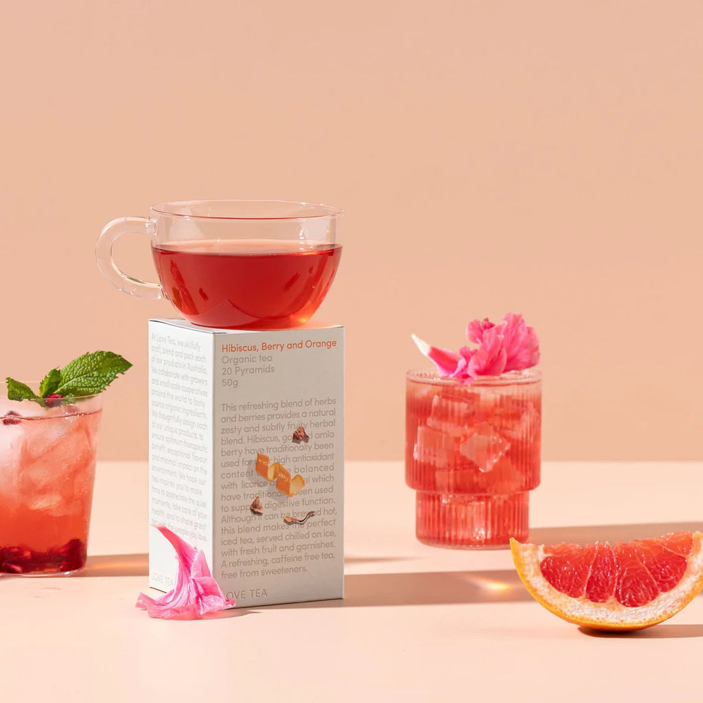 Hibiscus Berry and Orange Loose Leaf Tea