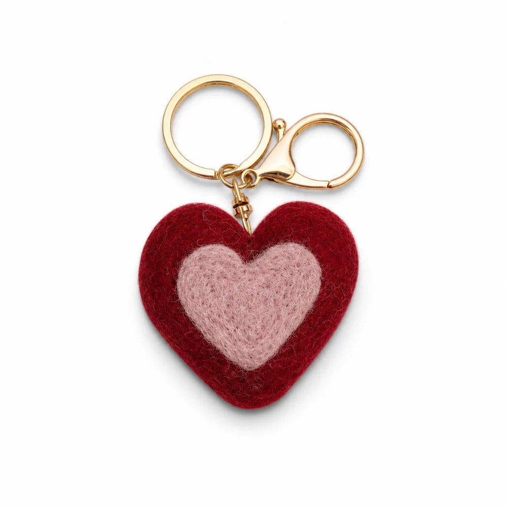 Heart Felt Keychain