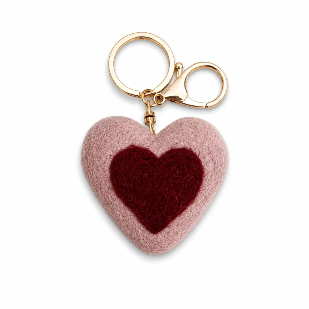 Heart Felt Keychain
