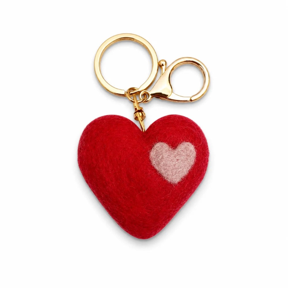 Heart Felt Keychain