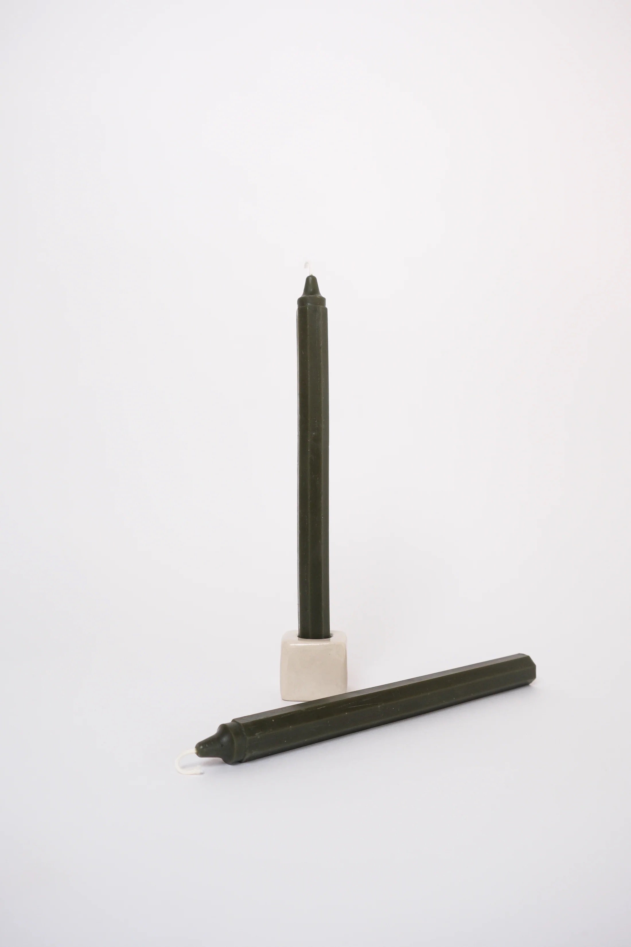 Octagon Taper Pair Candles