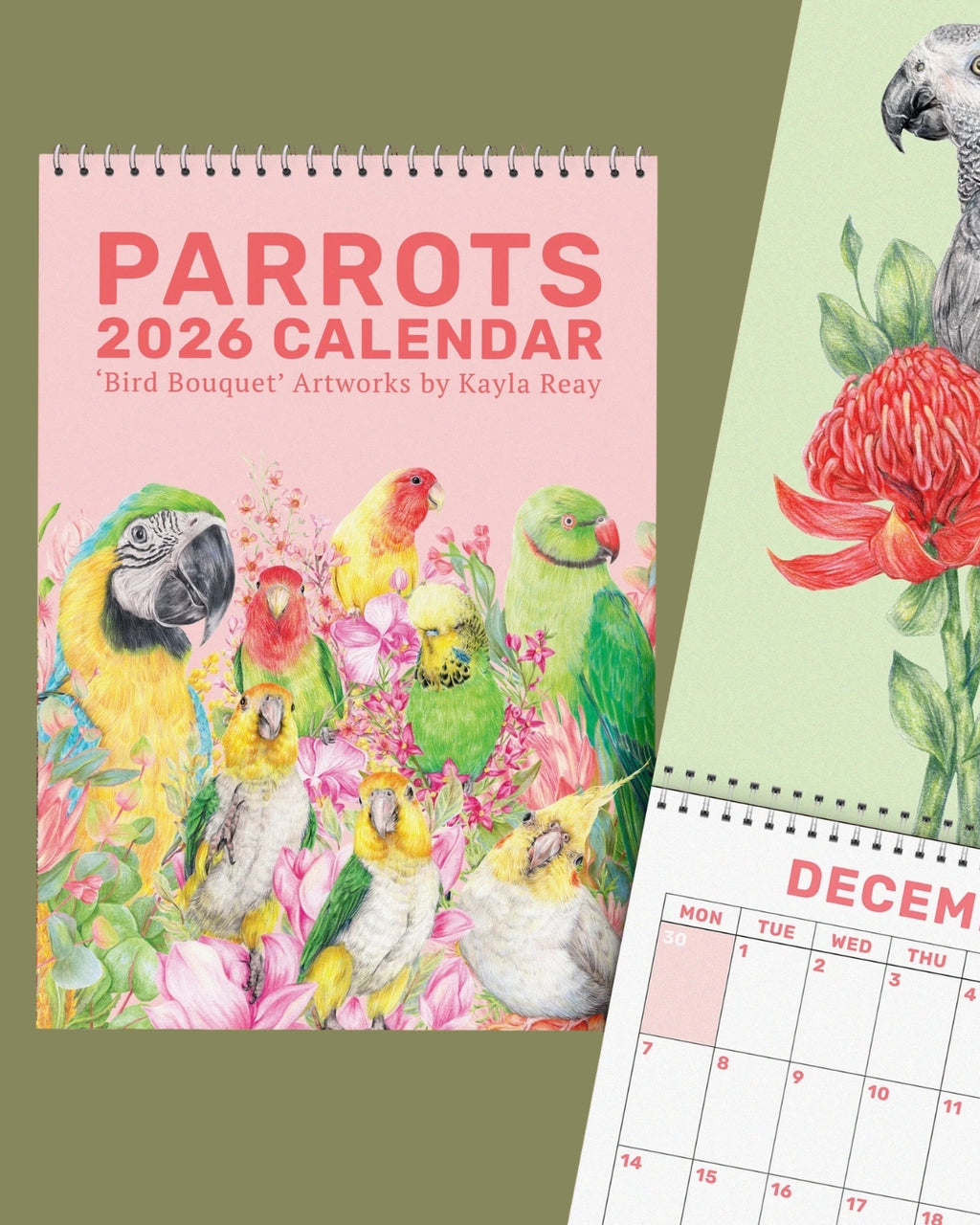Parrot Calendar 2026