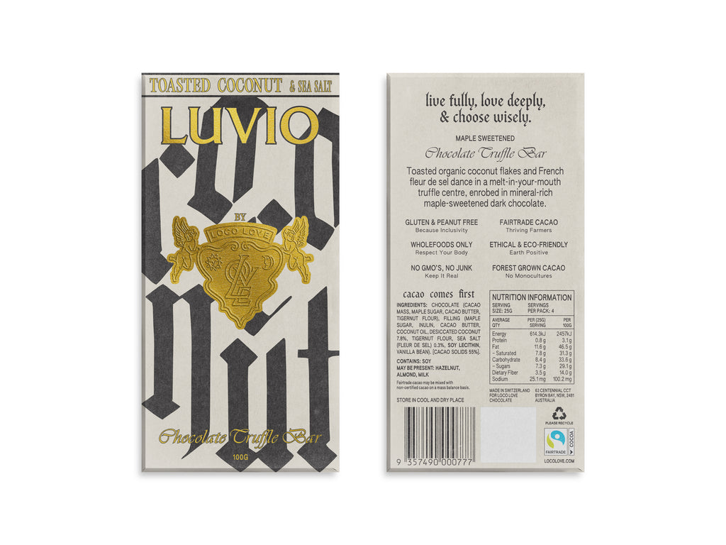 Toasted Coconut & Sea Salt - Luvio