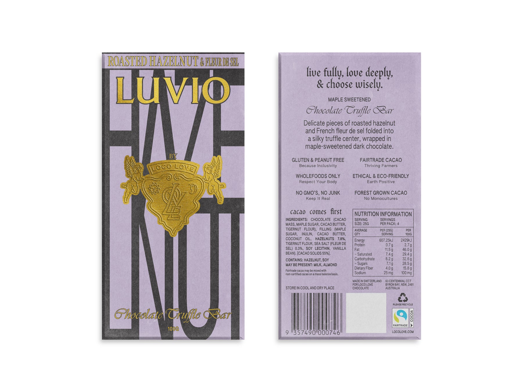 Roasted Hazelnut & Fluer De Sol - Luvio