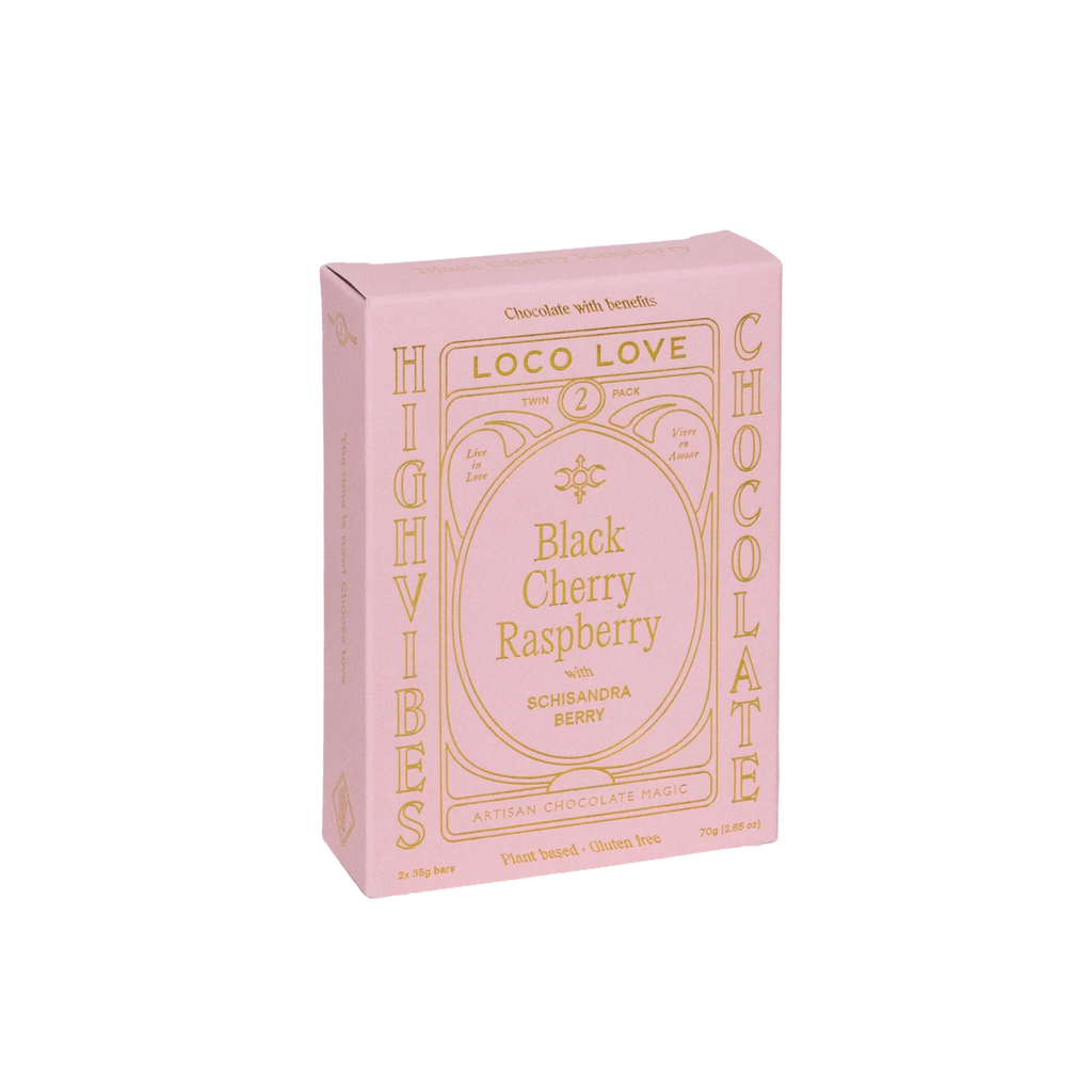 Twin Black Cherry and Raspberry