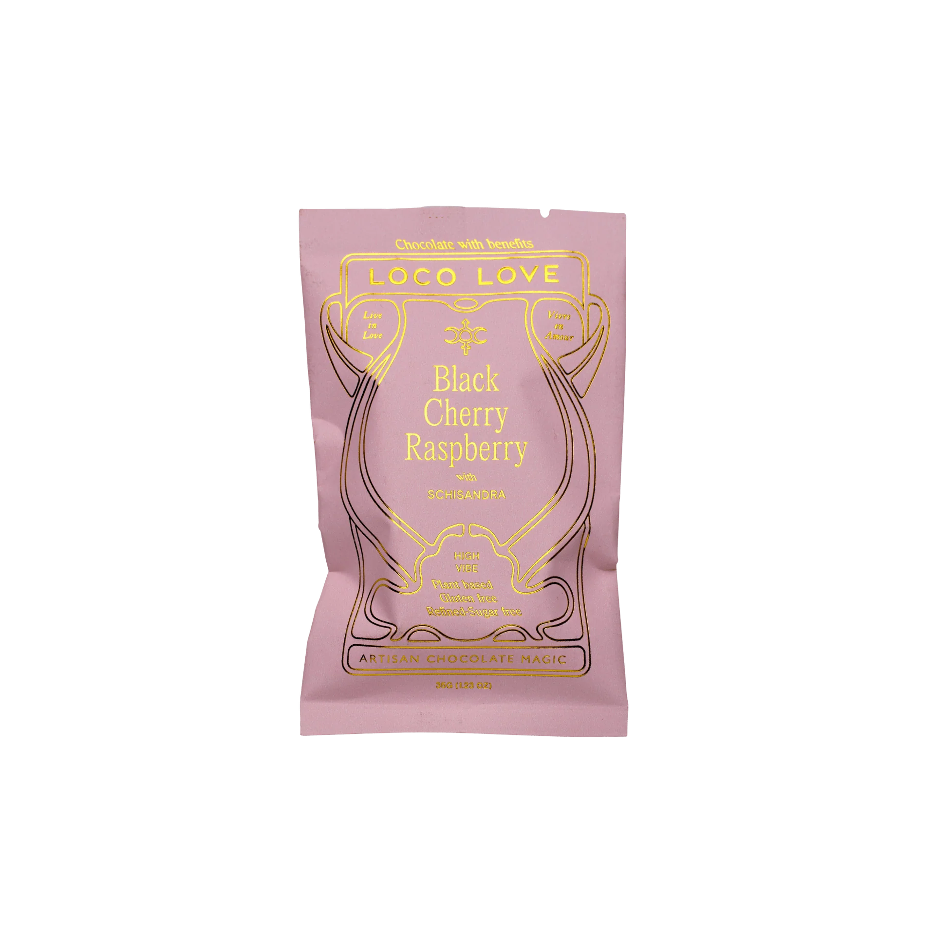 Single Black Cherry and Raspberry