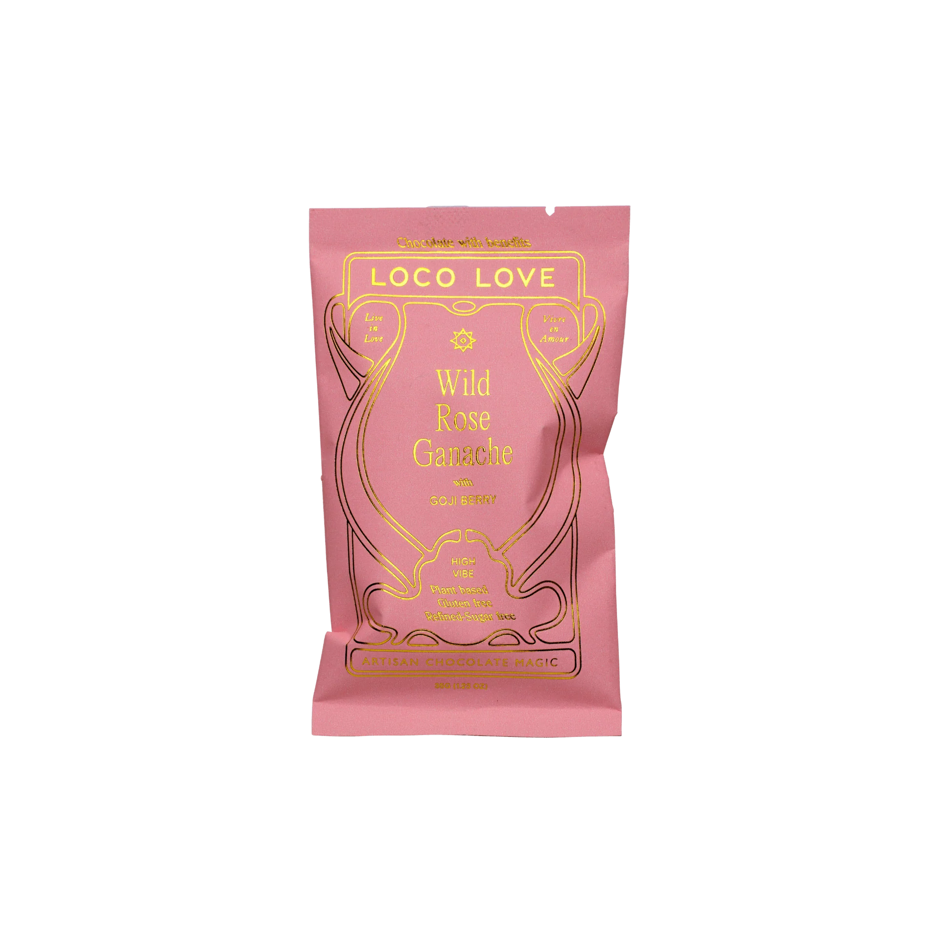 Single Wild Rose Ganache