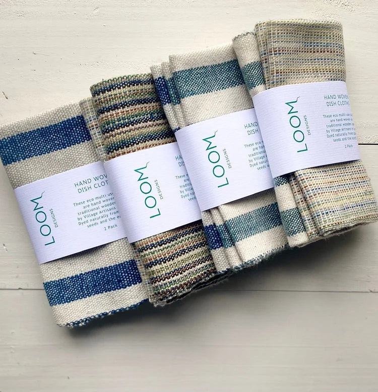 Woven Dish Cloth Twin Pack