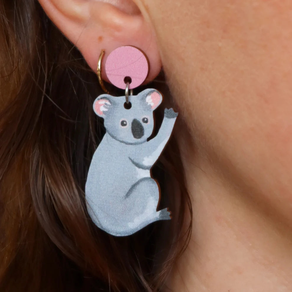 Koala Earrings