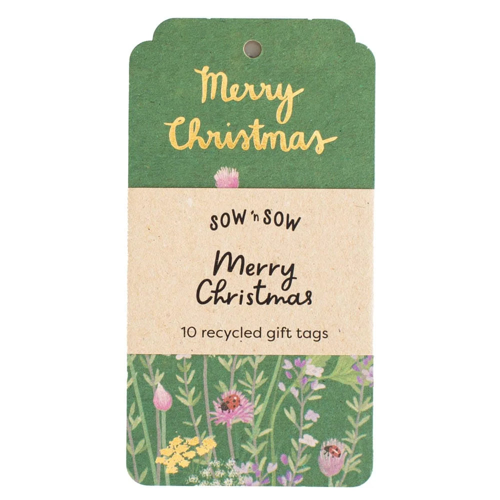 Pack of 10 Recycled Gift Tags