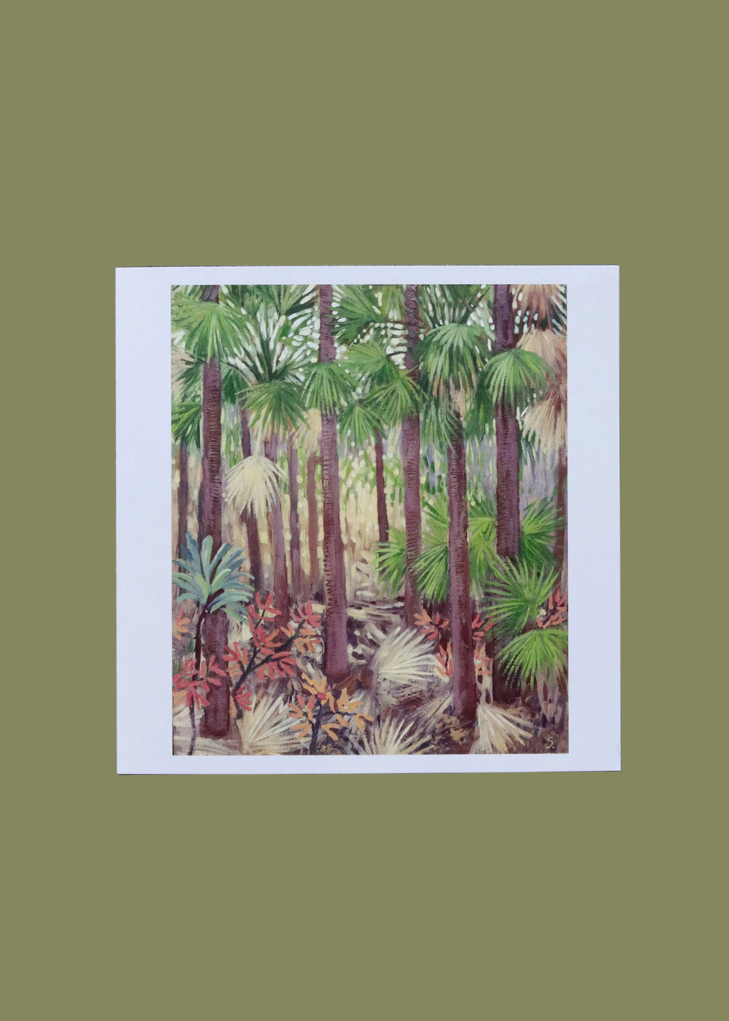 Palm Valley At The Pass Card