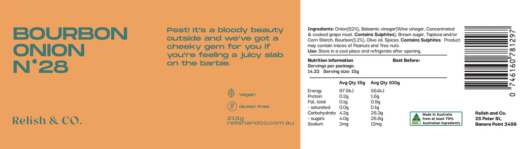 Bourbon Onion Relish