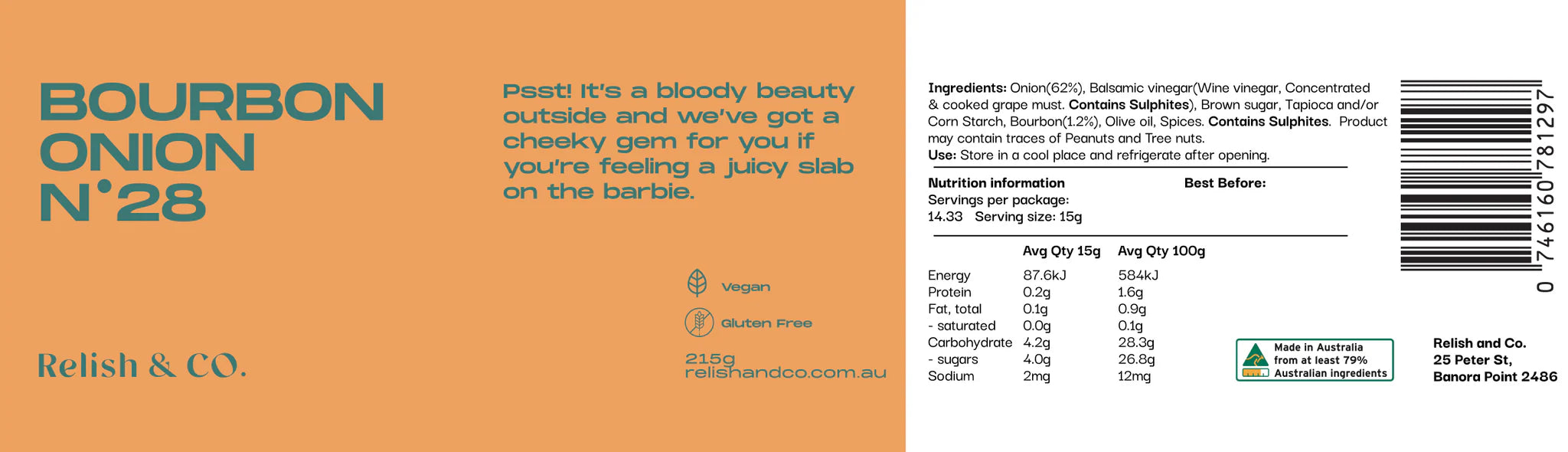 Bourbon Onion Relish