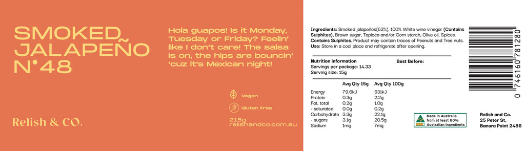 Smoked Jalapeno Relish