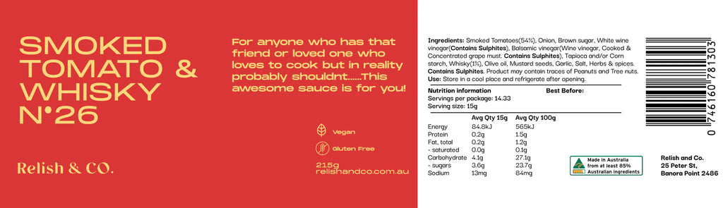 Smoked Tomato and Whiskey Relish