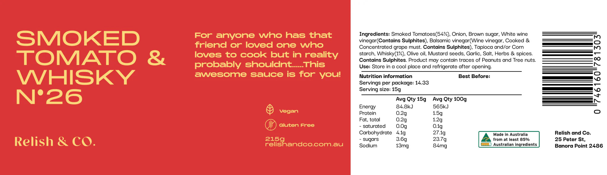 Smoked Tomato and Whiskey Relish