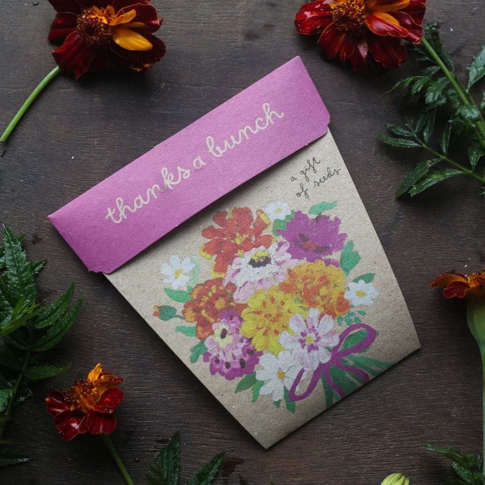 Thanks A Bunch - Gift Of Seeds