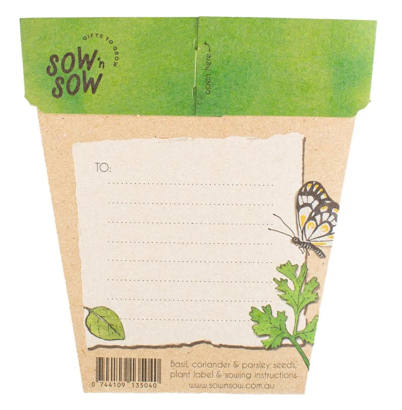 Trio Of Herbs - Gift of Seeds