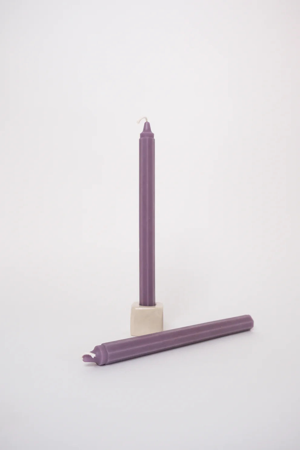 Octagon Taper Pair Candles