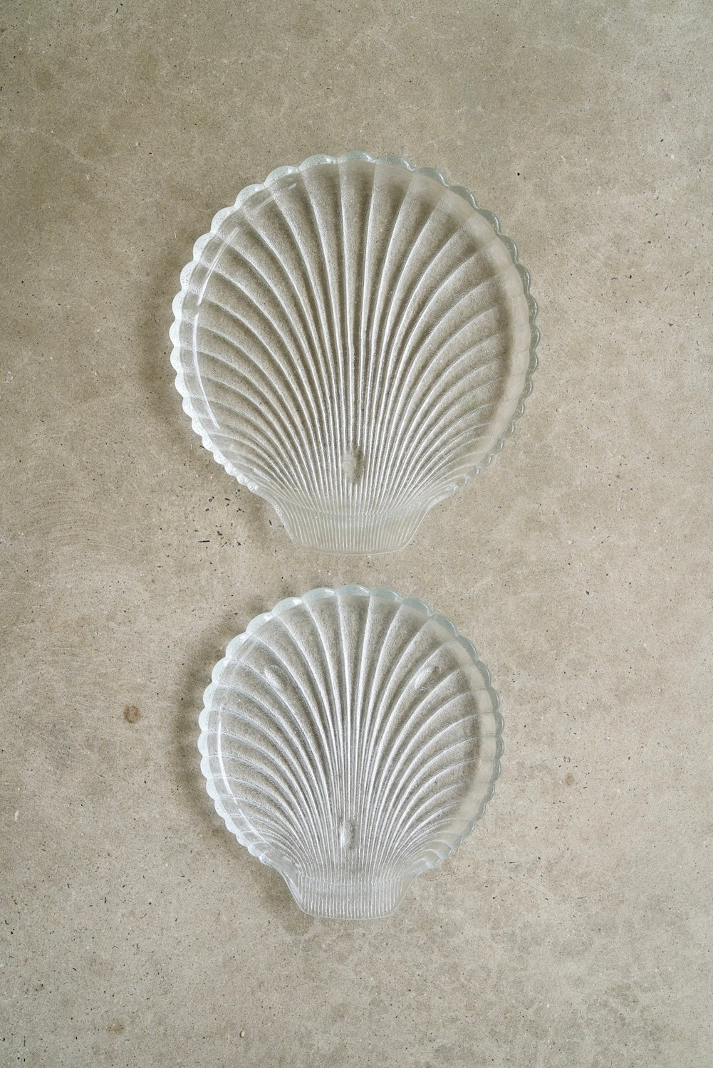 Vintage Anchor Hocking Clam Shell Plate