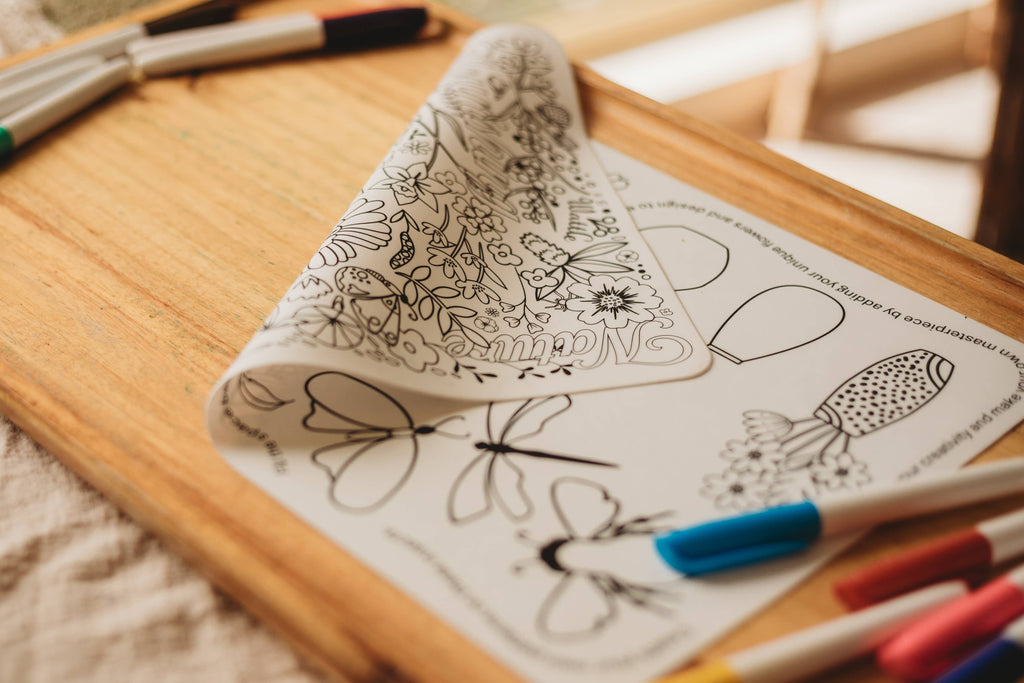 Double-Sided Activity Mat | Australian Flora & Fauna