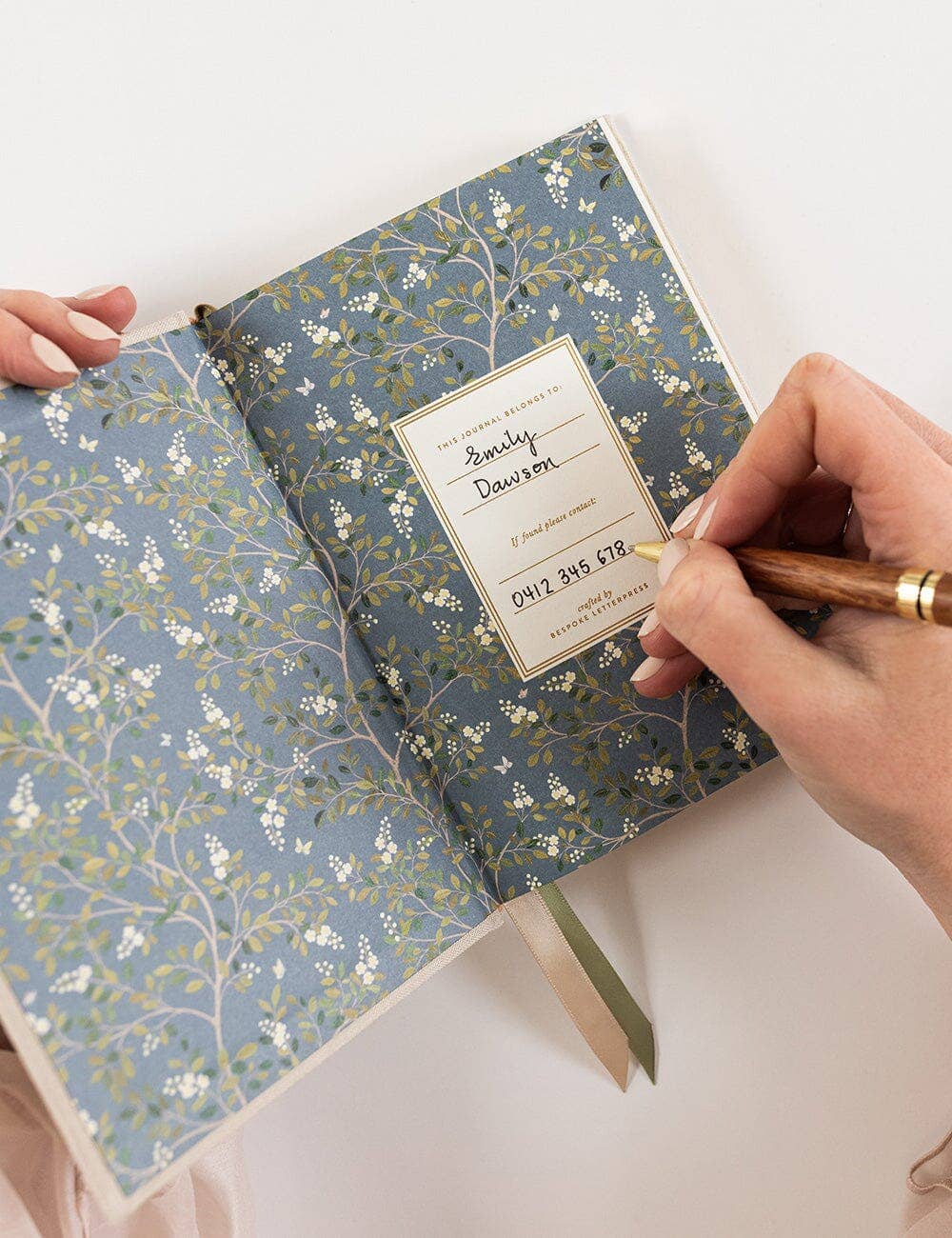 Linen Bound Pocket Journal - Desert Sand (Lined)