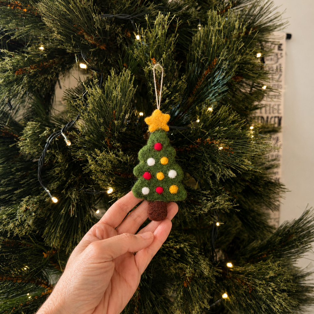 Felt Christmas Ornament - Christmas Tree
