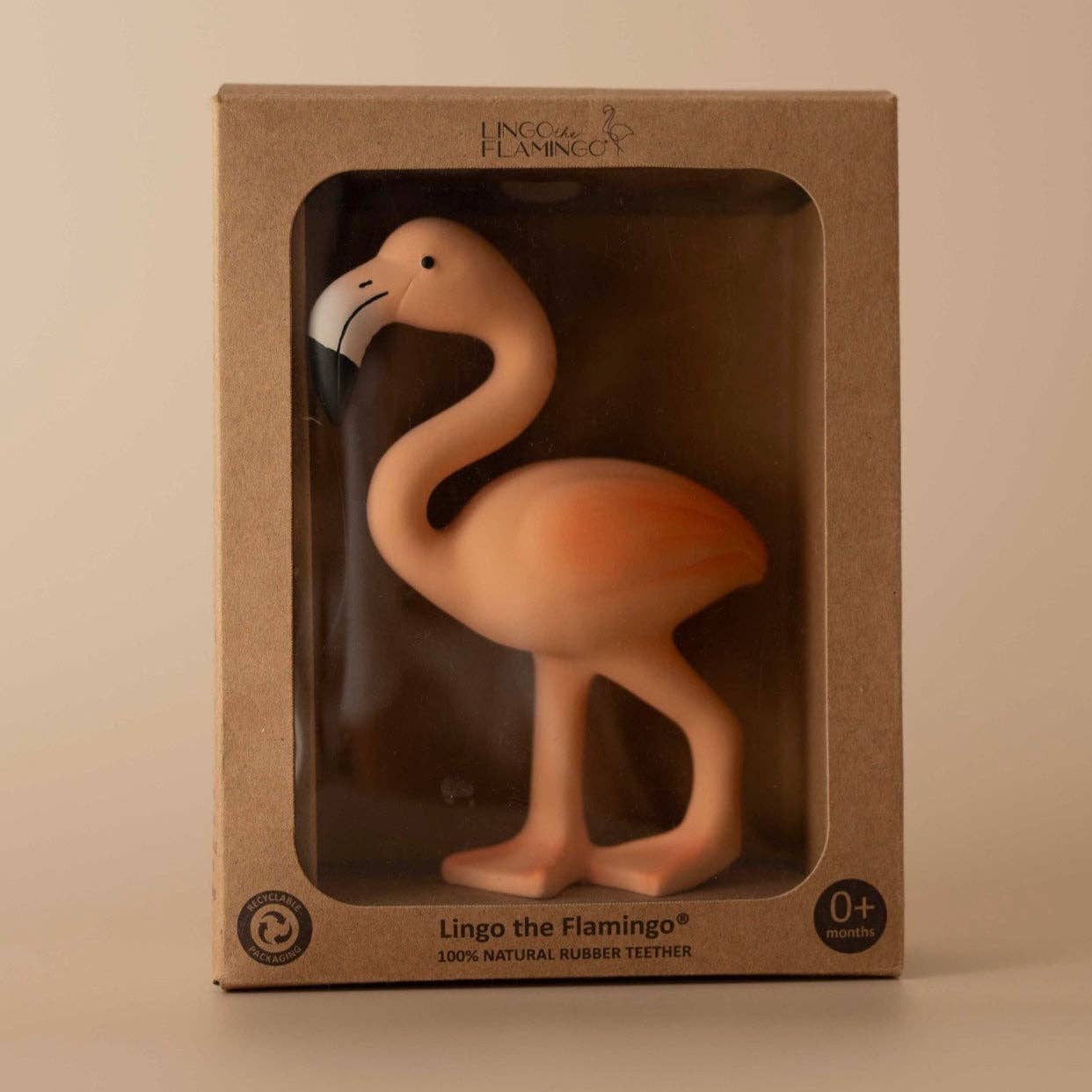 Lingo the Flamingo Teether & Bath Toy