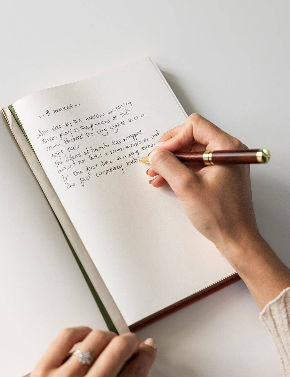 Linen Bound Journal - Burnt Clay (Blank Journal)