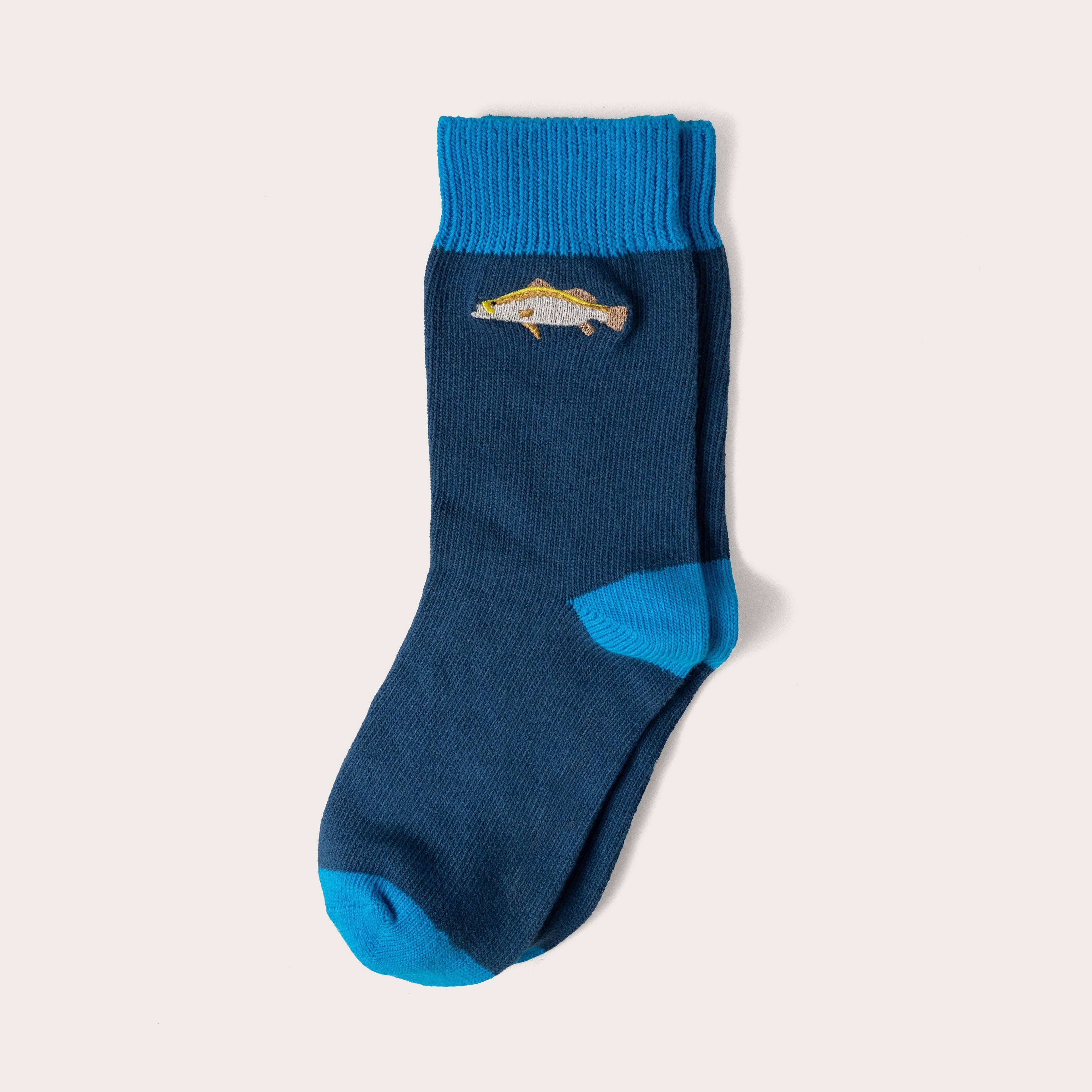 Barramundi Fish Socks: Medium/Large