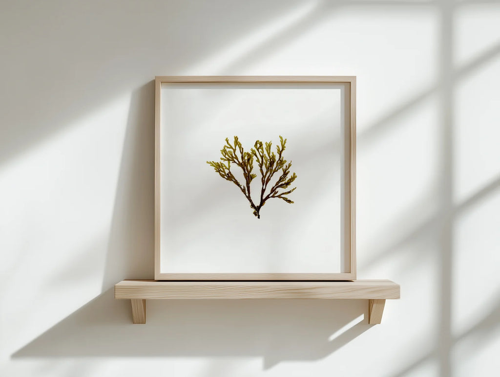 Doubling Weed - Pressed Seaweed Fine Print